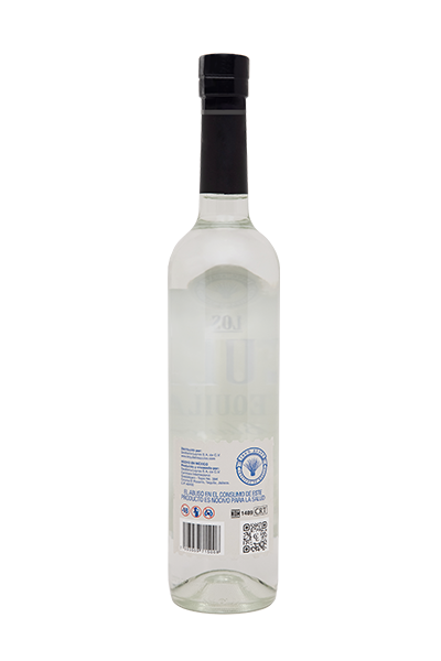 Botella losazules reverso